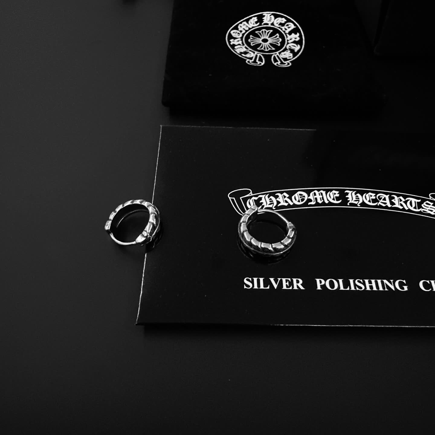 Chrome Hearts Chronicles of Eternity Hoop Earrings